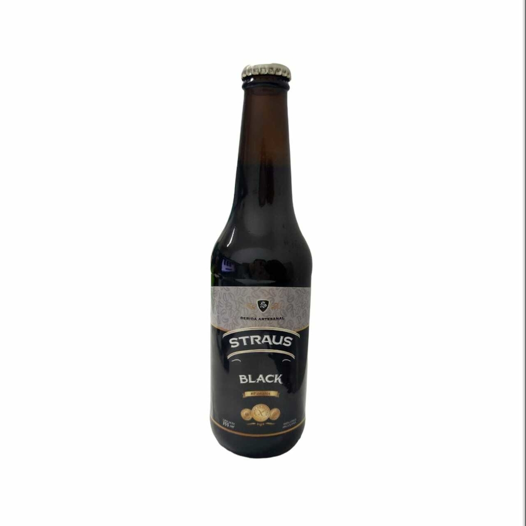 Cerveza Negra - 355 Ml - Straus