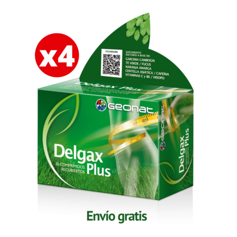 Combo Delgax Plus x4 + Envío gratis