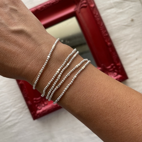 Pulsera elastizada de Plata 925