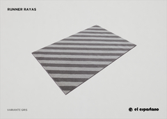 Runner "Rayas" (100 x 150 cm) - comprar online