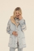 CHALECO PUFFER DENIM CLARO en internet