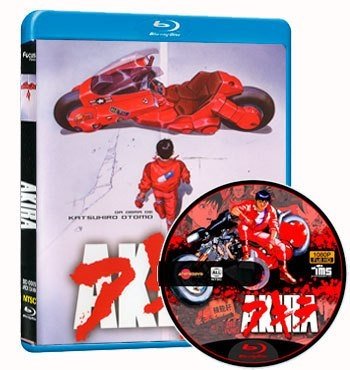 Akira Blu-ray cover capa