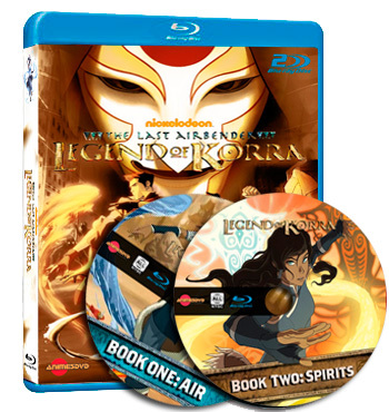 Avatar: A Lenda de Korra dvd cover