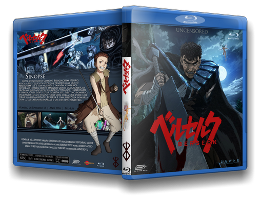 Anime Berserk 2016 em Blu-ray