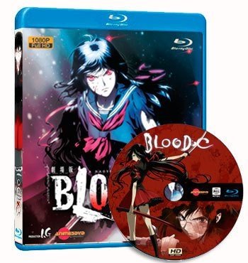 Anime Blood-C dvd cover