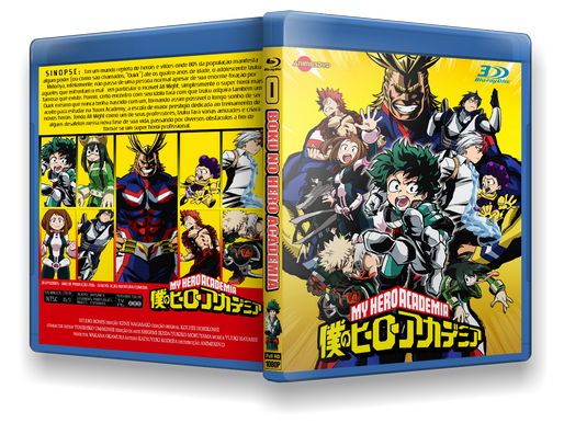 DVD Boku no Hero Academia 2ª Temporada Dublada e Completa