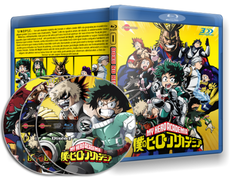 Boku no Hero Academia Blu-ray cover