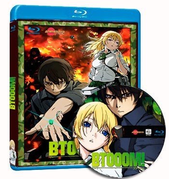 Anime Btooom! cover dvd