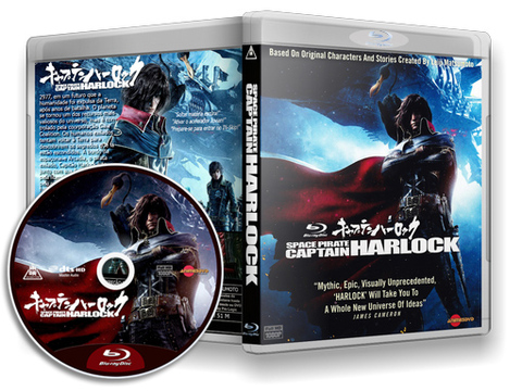 Captain Harlock Blu Ray Cover