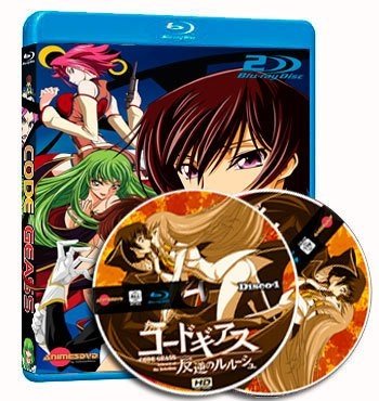 anime Code Geass cover dvd