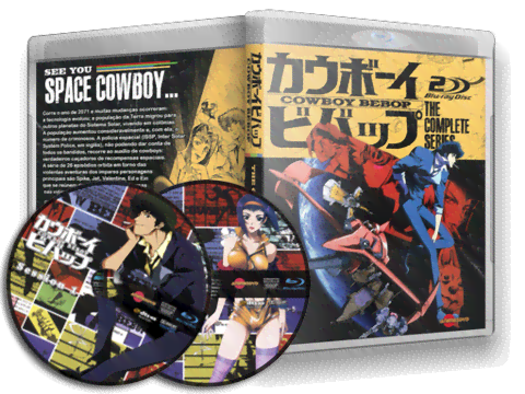 Cowboy Bebop em Blu Ray cover