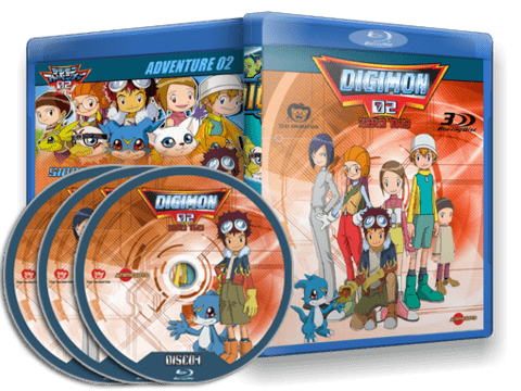 Digimon Adventure 02 Blu-ray Cover
