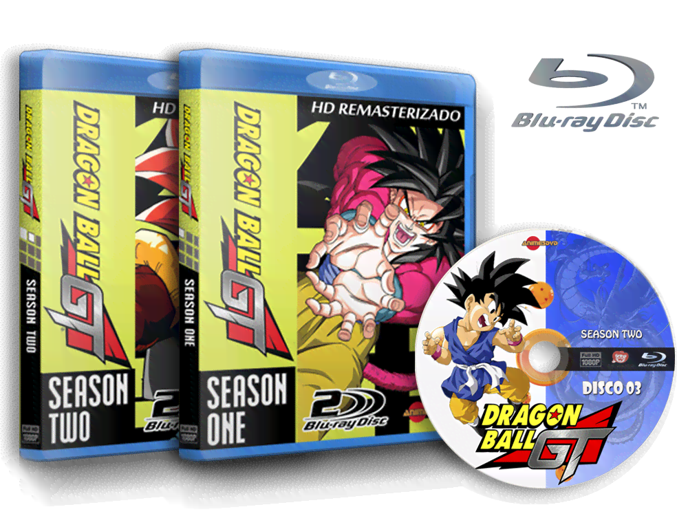 Anime Dragon Ball GT em Blu Ray