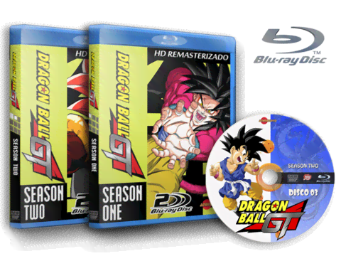 Dragon Ball GT Blu Ray cover