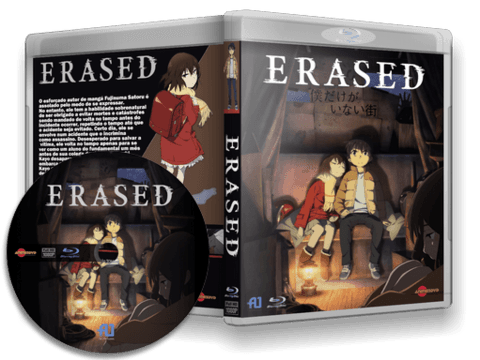 Erased Blu-ray Cover Capa
