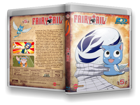 Fairy Tail dvd cover