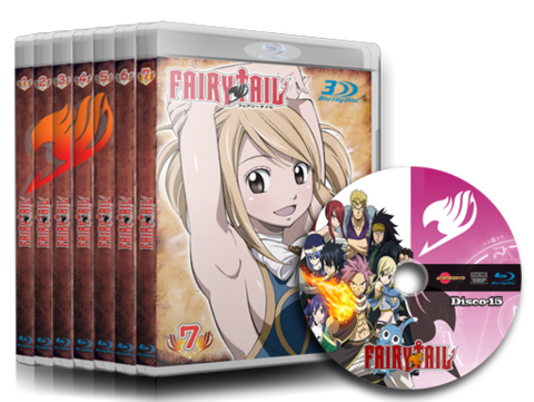 Fairy Tail completo Blu-ray cover