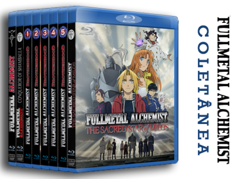Fullmetal Alchemist Completo Blu-ray Capa
