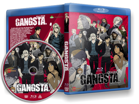 Anime Gangsta Blu-ray Cover