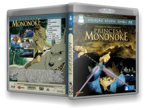 Princesa Mononoke Blu-ray Cover