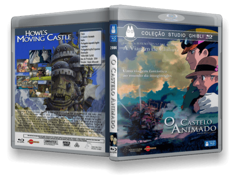 O Castelo Animado Blu-ray Cover