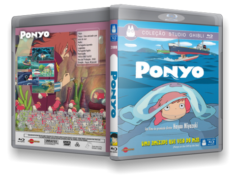 Ponyo Blu-ray Cover