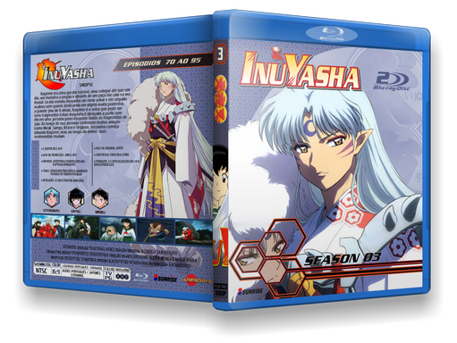 Blu-ray Box Inuyasha + Kanketsu-hen + Filmes E Ova