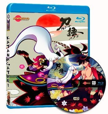 Katanagatari Blu-ray cover capa