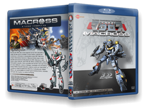Macross TV Blu-ray Cover Capa
