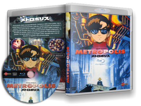 Anime Metropolis Blu Ray cover