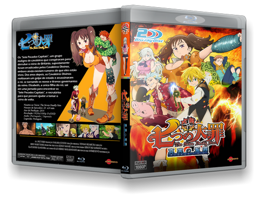 Dvd Nanatsu No Taizai Sete Pecados Capitais Dublado 5 Temps