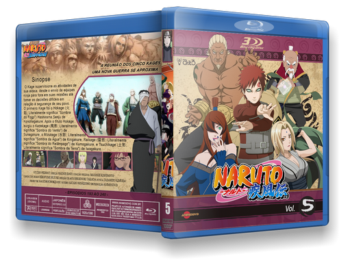 Naruto shippuden - box 1 - 5 dvds - PLAYAR - Revista HQ - Magazine