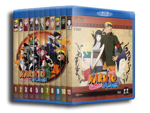 Naruto Shippuden completo Blu-ray cover