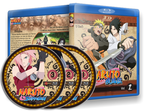 Naruto Shippuden Blu-ray Cover