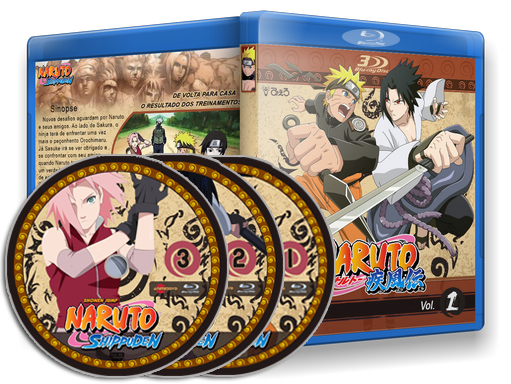 Naruto Shippuden 2 Temporada Completa em 3 dvds