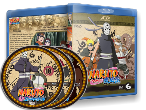 Naruto Shippuden Blu-ray Cover