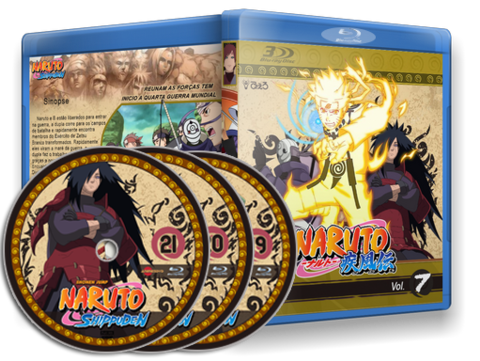 Naruto Shippuden Blu-ray Cover