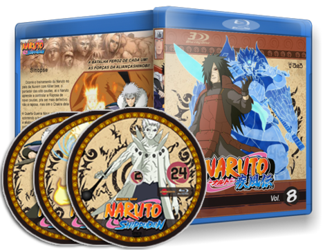 Naruto Shippuden Blu-ray Cover