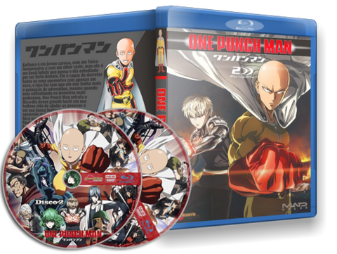 One Punch man Blu-ray Cover