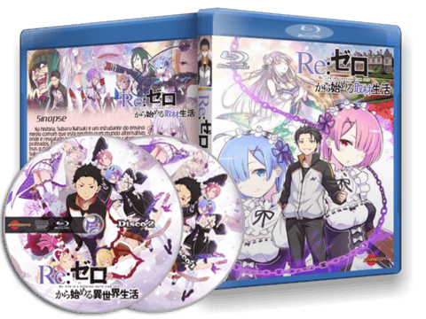 Re:ZERO Blu-ray cover