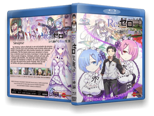 Box Dvd Re: Zero 2 Temporada + Ovas