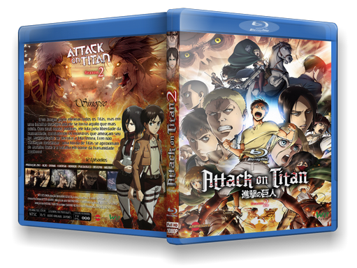 Attack on Titan Temporada Final em Blu-ray