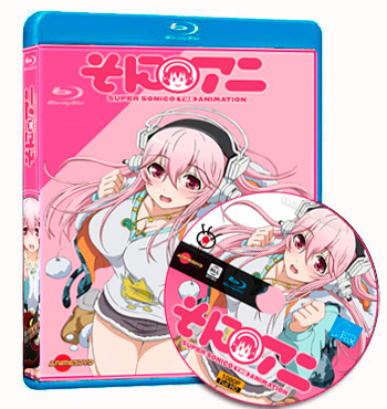 SoniAni: Super Sonico the Animation Cover