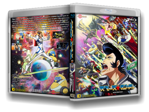 Space Dandy em Blu Ray cover