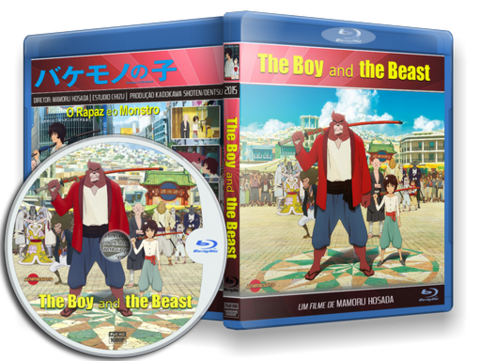 The Boy and The Beast Blu-ray Cover