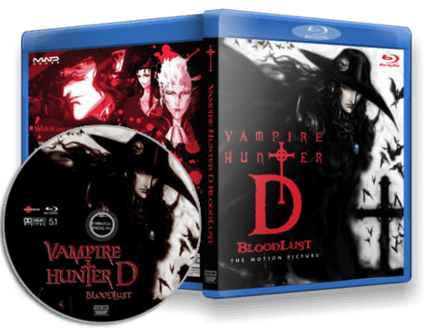 Vampire Hunter D Blu-ray cover
