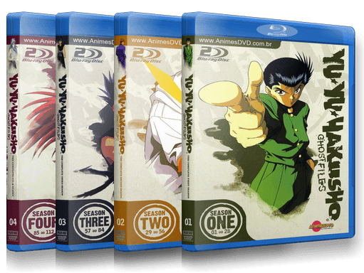 Anime Yu Yu Hakusho em Blu Ray 1080p