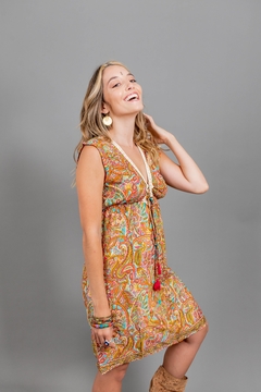 VESTIDO LAKSHMI GOLD - Milega