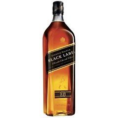 Whisky Escocês JOHNNIE WALKER Black Label 12 Anos Garrafa 1 Litro