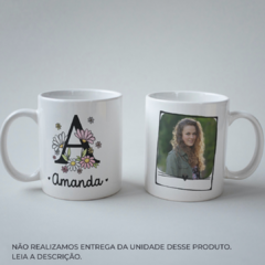 Caneca com Inicial